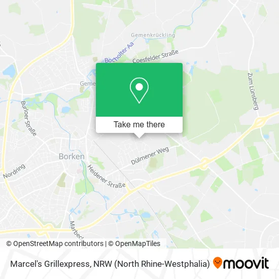 Карта Marcel's Grillexpress