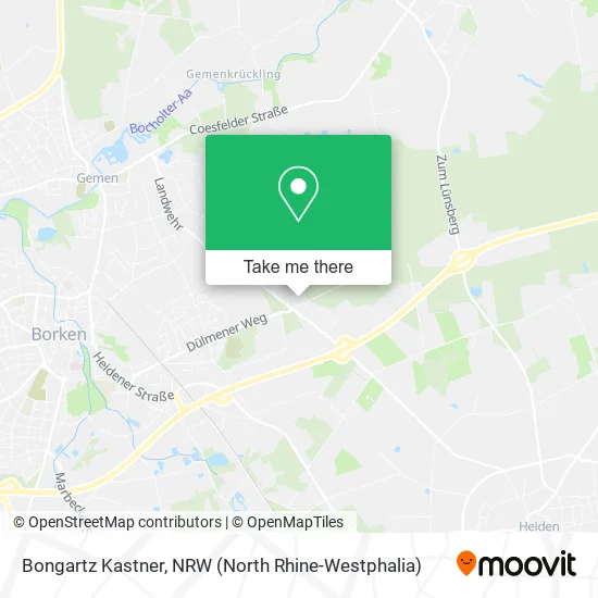 Bongartz Kastner map