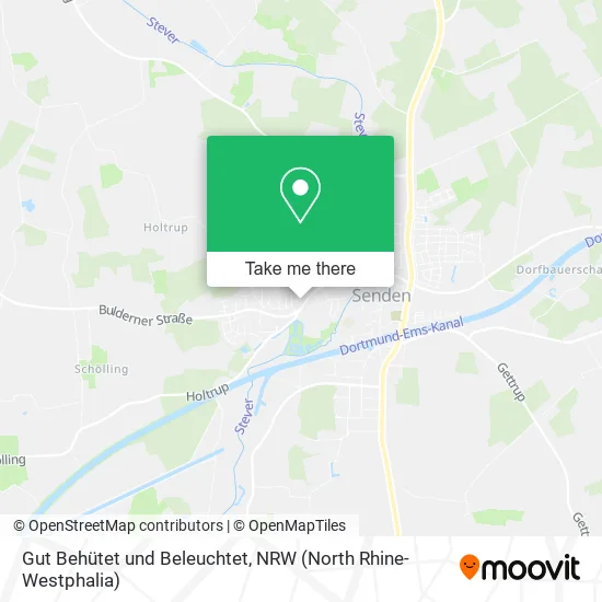 Карта Gut Behütet und Beleuchtet