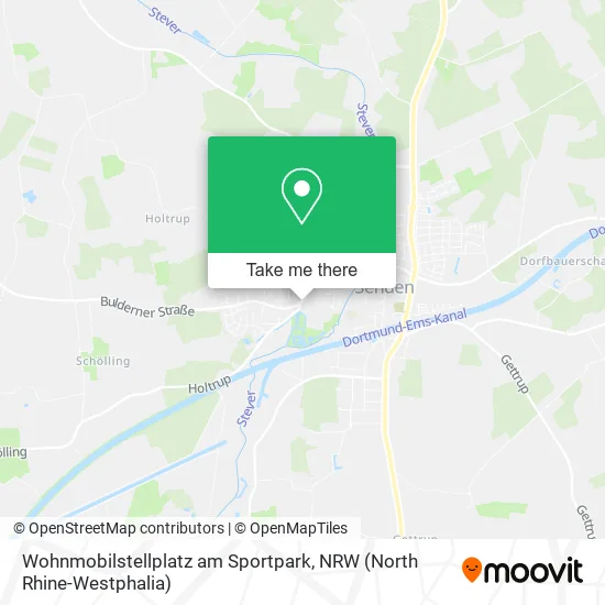 Карта Wohnmobilstellplatz am Sportpark