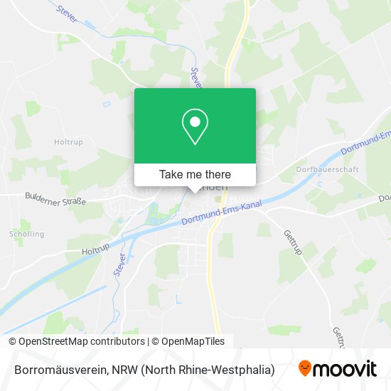 Borromäusverein map
