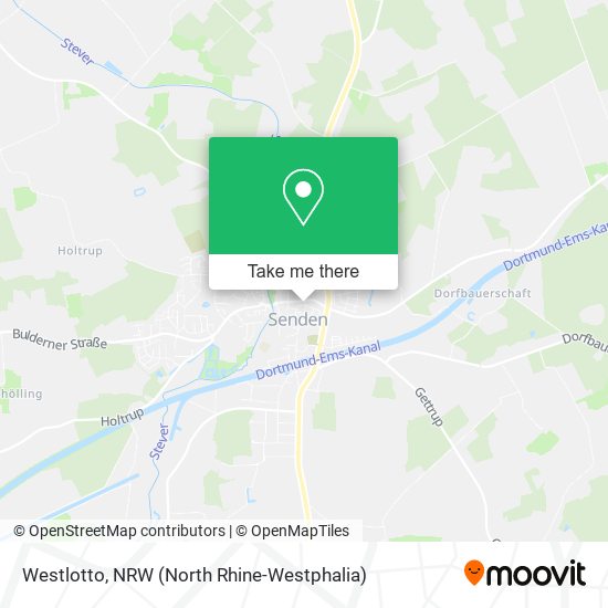 Westlotto map