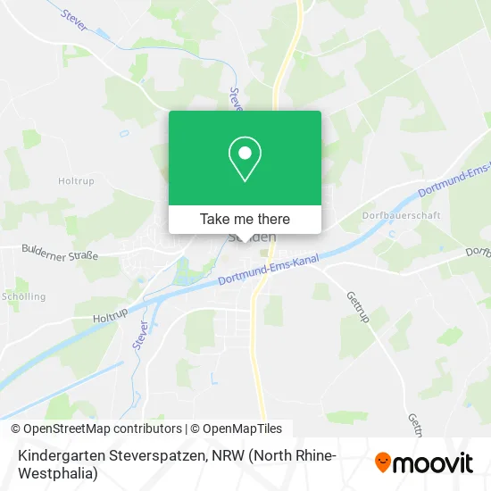 Kindergarten Steverspatzen map