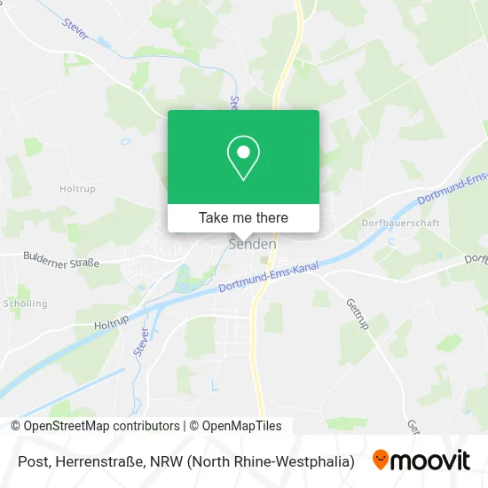 Post, Herrenstraße map