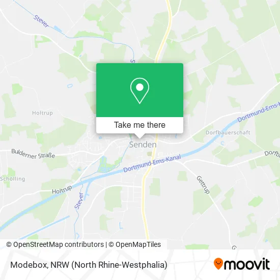 Карта Modebox