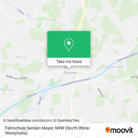 Карта Fahrschule Senden Meyer