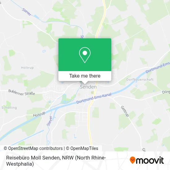 Reisebüro Moll Senden map