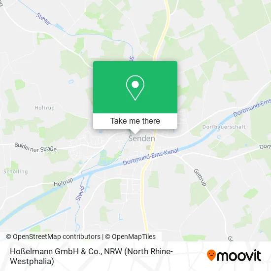 Hoßelmann GmbH & Co. map