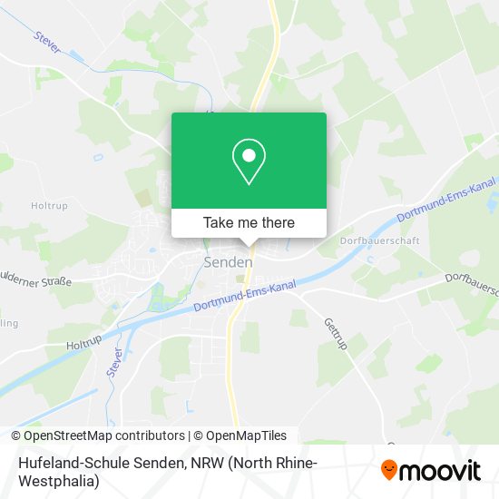 Hufeland-Schule Senden map