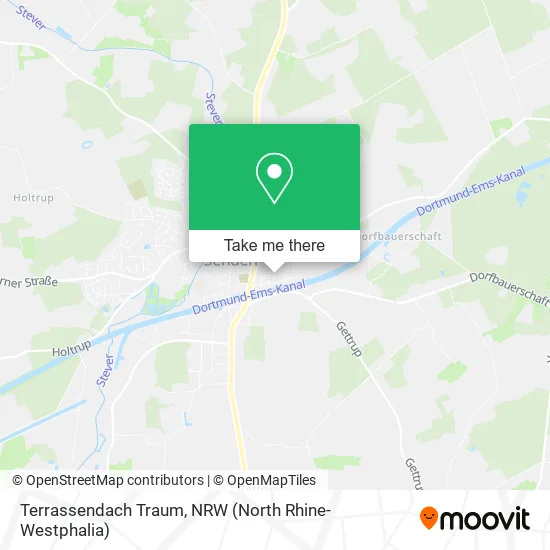 Карта Terrassendach Traum