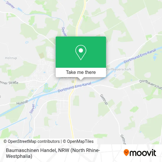 Baumaschinen Handel map