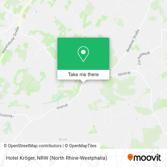 Hotel Kröger map