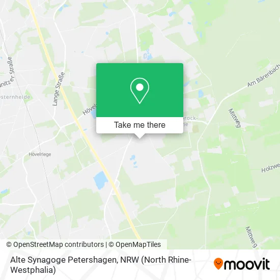 Карта Alte Synagoge Petershagen