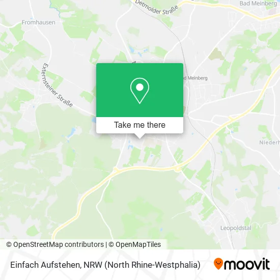 Карта Einfach Aufstehen