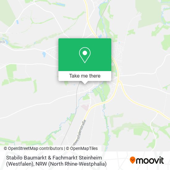 Stabilo Baumarkt & Fachmarkt Steinheim (Westfalen) map