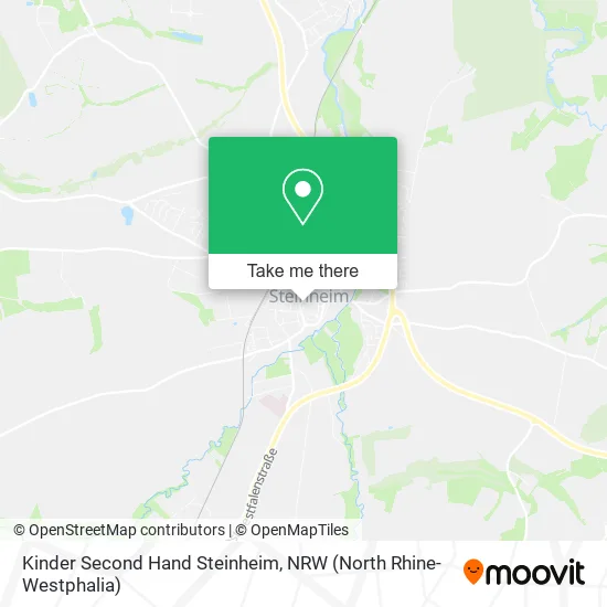 Kinder Second Hand Steinheim map