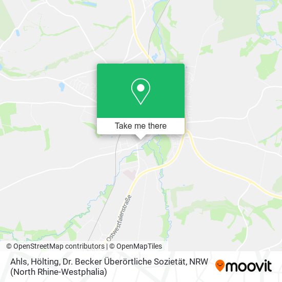 Ahls, Hölting, Dr. Becker Überörtliche Sozietät map