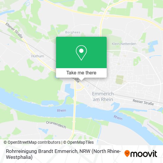 Rohrreinigung Brandt Emmerich map