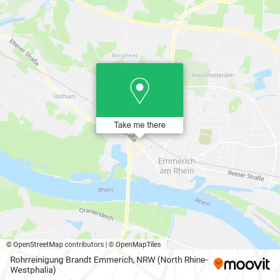 Rohrreinigung Brandt Emmerich map