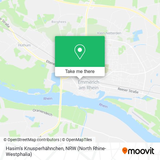 Hasim's Knusperhähnchen map