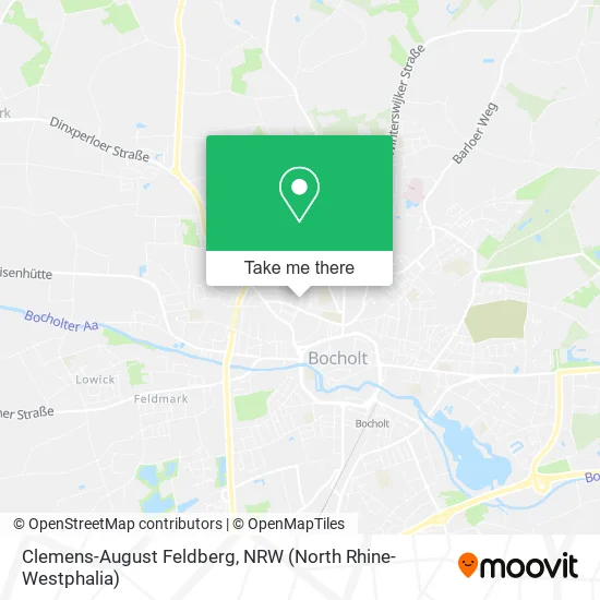 Карта Clemens-August Feldberg