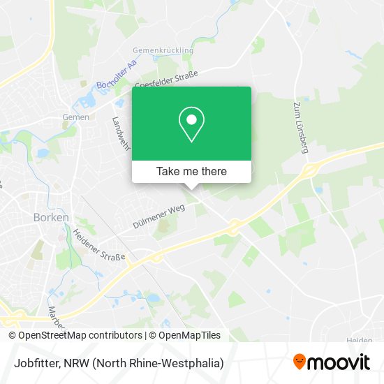 Карта Jobfitter