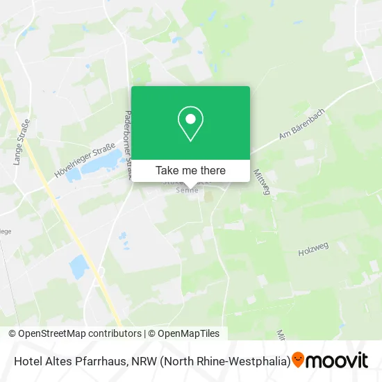 Hotel Altes Pfarrhaus map