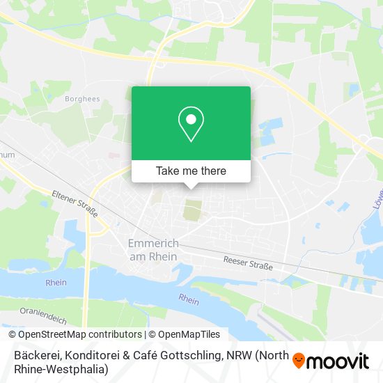 Bäckerei, Konditorei & Café Gottschling map