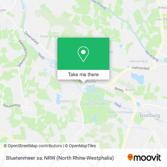 Карта Bluetenmeer sa