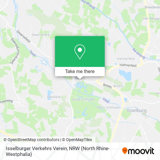 Isselburger Verkehrs Verein map