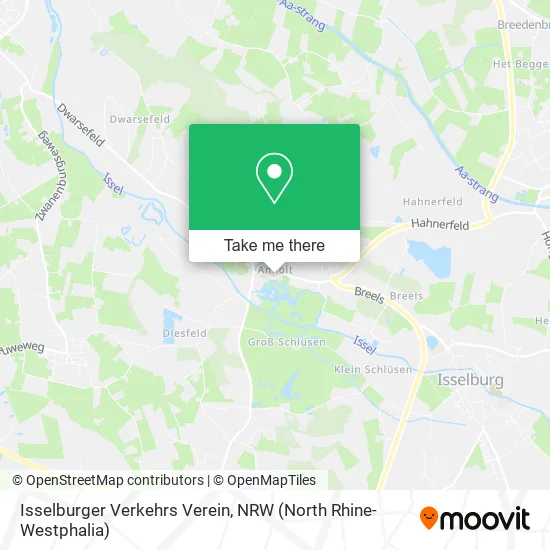 Карта Isselburger Verkehrs Verein