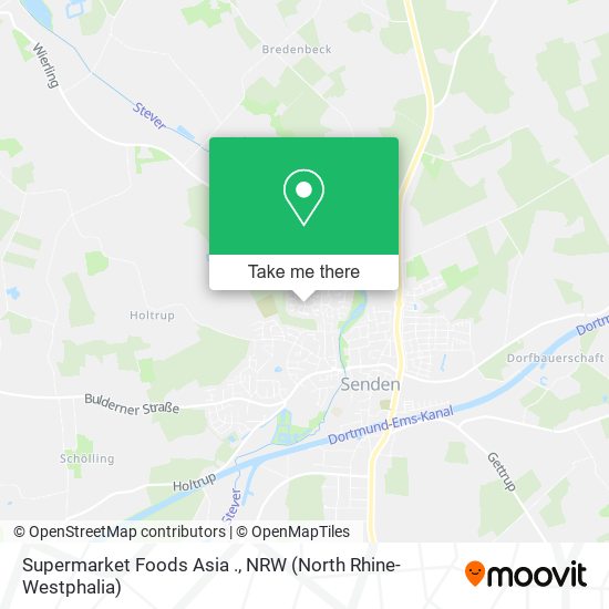 Supermarket Foods Asia . map