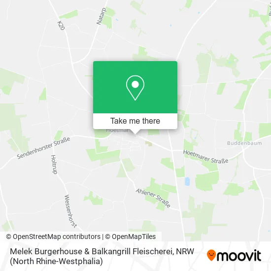 Карта Melek Burgerhouse & Balkangrill Fleischerei