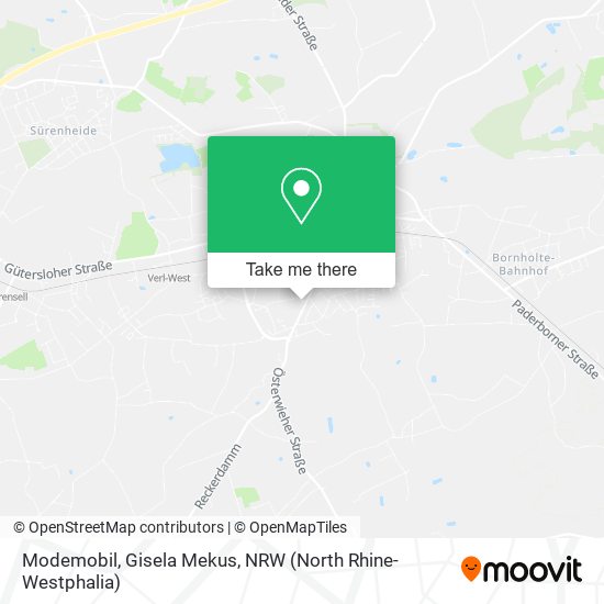 Modemobil, Gisela Mekus map