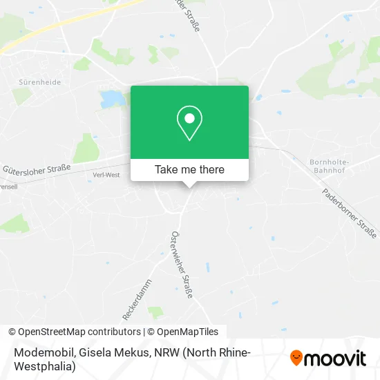 Modemobil, Gisela Mekus map