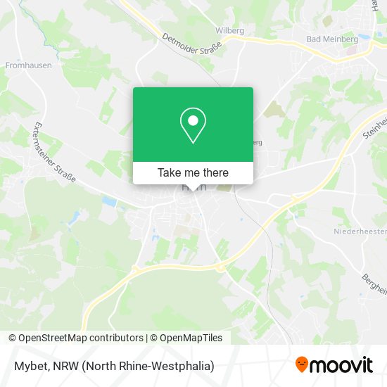 Mybet map