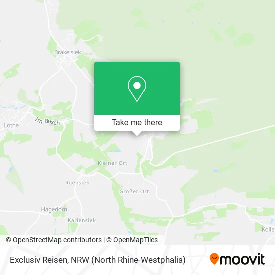 Карта Exclusiv Reisen