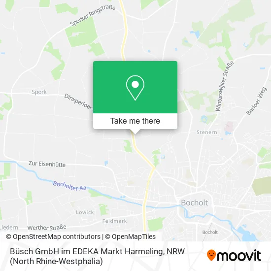 Карта Büsch GmbH im EDEKA Markt Harmeling