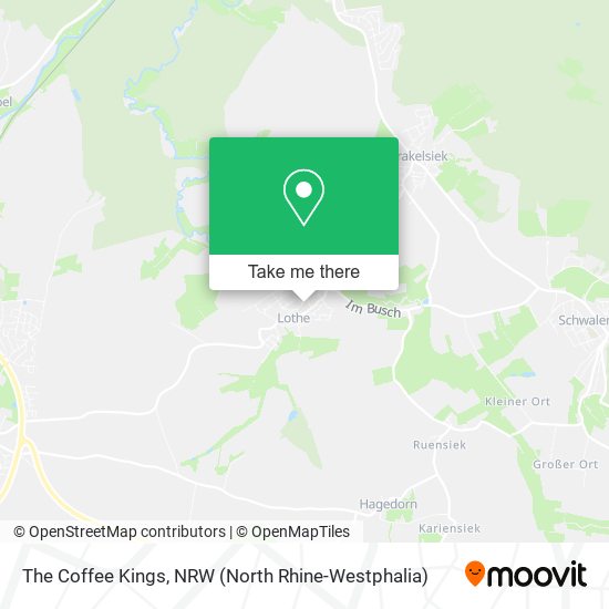 The Coffee Kings map