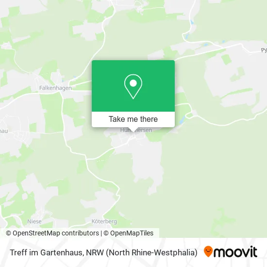 Карта Treff im Gartenhaus