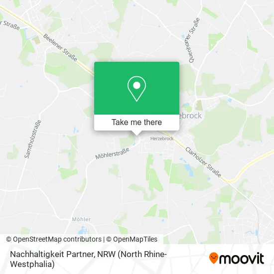 Карта Nachhaltigkeit Partner