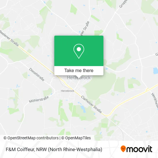 F&M Coiffeur map