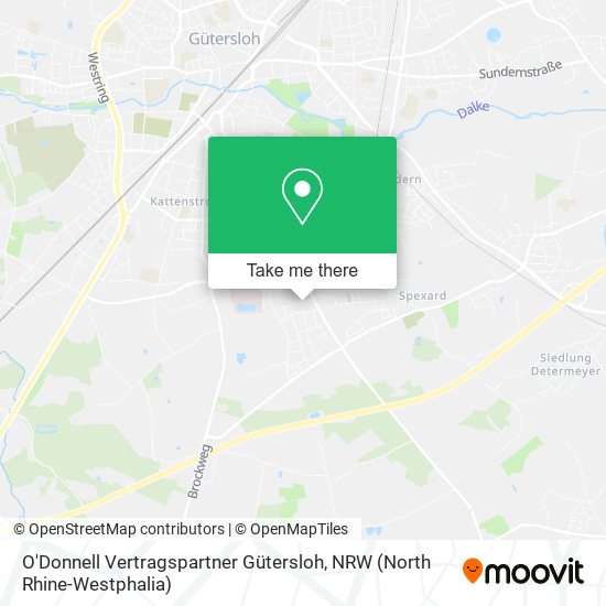 O'Donnell Vertragspartner Gütersloh map