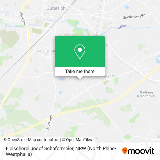 Fleischerei Josef Schäfermeier map