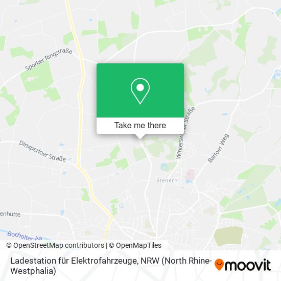 Ladestation für Elektrofahrzeuge map