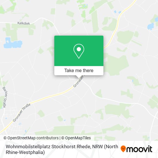 Wohnmobilstellplatz Stockhorst Rhede map