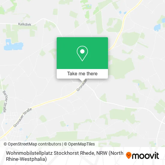 Карта Wohnmobilstellplatz Stockhorst Rhede
