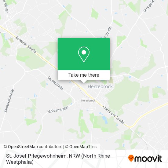 St. Josef Pflegewohnheim map