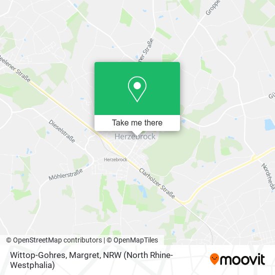 Wittop-Gohres, Margret map