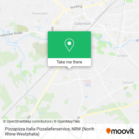 Pizzapizza Italia Pizzalieferservice map
